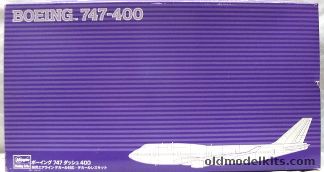 Hasegawa 1/200 Boeing 747-400 Jumbo Jet - (747400), SP207 plastic model kit